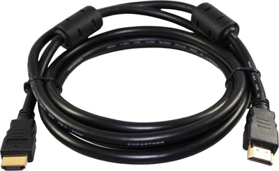 Kabel Reekin HDMI - HDMI Ferrit Full HD 10 m Black (HDMI-027-10M)