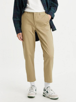 Spodnie regular fit damskie Levi's Essential Chino A4673-0004 30-29 Beżowe (5401105460976)