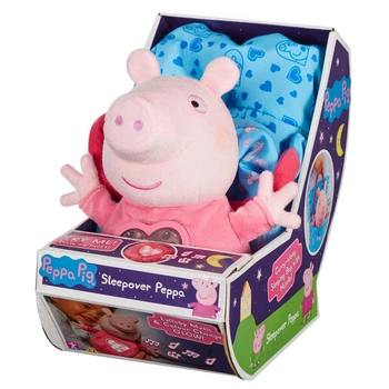 Свинка Пеппа плюшева Казковий Сон Пеппа Peppa pig Sleepover