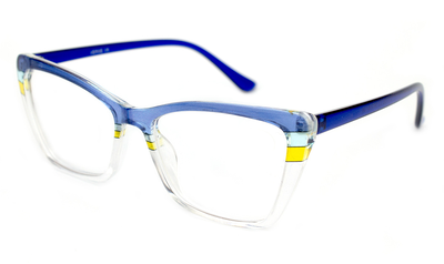 Готові окуляри для зору Verse Діоптрія Комп'ютерні -0.75 54-18-138 Жіночі Тип лінзи Полимер PD62-64 (108-95|G|m0.75|22|17_1519)