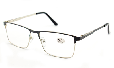 Чоловічі готові окуляри для зору Verse Діоптрія Комп'ютерні -1.75 Короткозорість 54-17-143 Лінза Полимер PD62-64 (473-10|G|m1.75|19|68_5268)