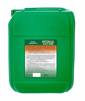 Масло гидравлическое OPTIMAL HVLP-D 68, 20 л