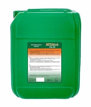 Масло компрессорное для холодильных установок OPTIMAL ХА-30, 20 л