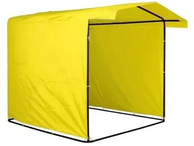 Торговая палатка 3x2м Жёлтая