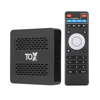 Смарт ТВ приставка TOX4 4/32 Гб Smart TV Box Android 13 (574)