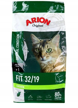 Karma sucha dla kotów Arion Cat Food Original Fit 32/19 7.5 Kg (5414970058551)