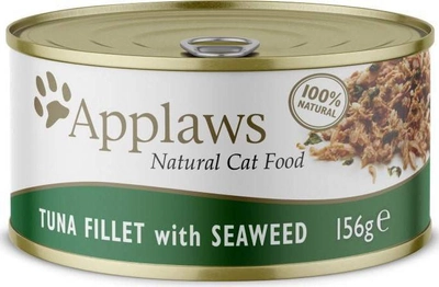 Вологий корм для котів Applaws Wet Cat Food Tuna and Seaweed 156 г (5060122490436)