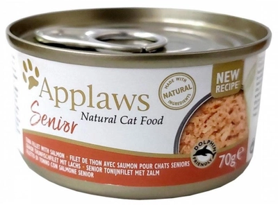 Вологий корм для котів Applaws Wet Cat Food Senior Tuna salmon 70 г (5060708560775)