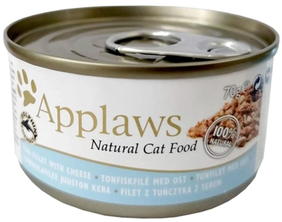 Karma mokra dla kotów Applaws Wet Cat Food Tuna and Cheese 70 g (5060122490061)