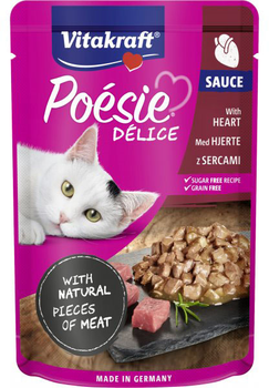 Вологий корм для котів Vitakraft Poesie Delice Heart 85 г (4008239366672)
