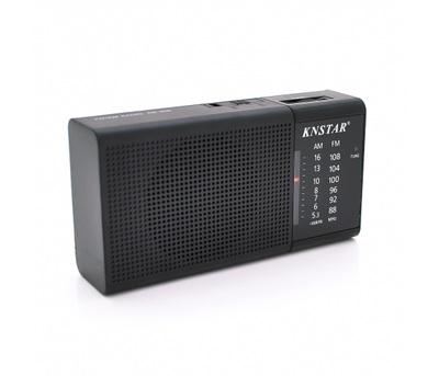 Радіо Knstar KB-800, FM - AM - SW радіо, Black, Box