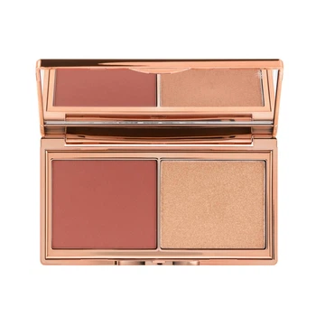 Палетка для макіяжу Charlotte Tilbury Mini Hollywood Blush & Glow Palette Tan-Deep