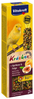 Smakołyki dla kanarek Vitakraft Kracker abricot 2 x 60 g (4008239212665)