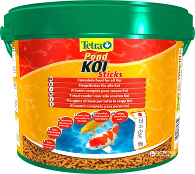 Корм ​​Tetra Pond Koi ST для ставкових риб у паличках 10 л (4004218758629)