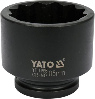 Głowica YATO 12-kl. nasadowa udarowa 1" 85 x 102 mm (YT-11998)
