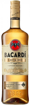 Ром Bacardi Carta Oro от 2 лет выдержки 0.75 л 37.5% (7501008604014_N)