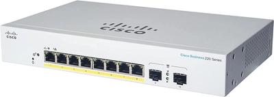 Przełącznik Cisco CBS220-8T-E-2G-UK