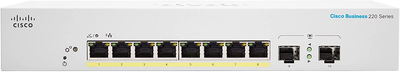 Przełącznik Cisco CBS220-8T-E-2G-UK