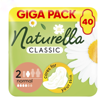 Прокладки Naturella Classic квадро Normal 40 шт (8006540970102)