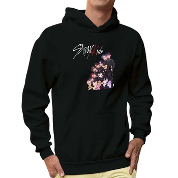 Худі чоловіче Ray "Stray Kids mult" 3XL Чорний (MD-26-5158-29-14)