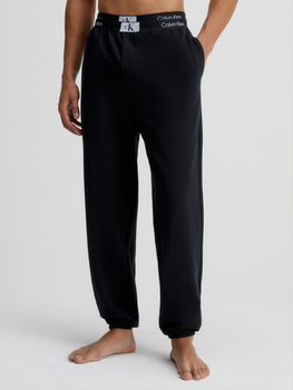 Spodnie od piżamy męskie bawełniane Calvin Klein Underwear 000NM2393E-UB1 M Czarne (8720107557147)
