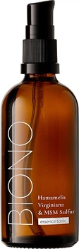 Тоник-эссенция с гидролатом гамамелиса и органической серой - Biono Hamamelis Virginiana and MSM Sulfur Essence Tonic 100ml (100ml) (1034268-1370204-2)