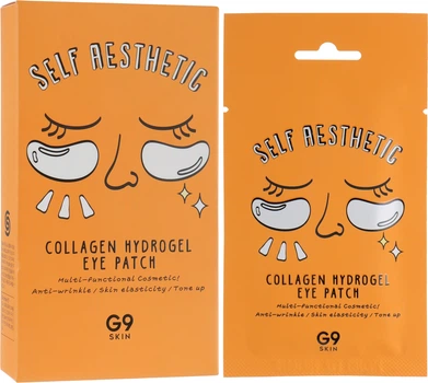 Патчи для глаз гидрогелевые с коллагеном - G9Skin Self Aesthetic Collagen Hydrogel Eye Patch 5x3g (3g, 5x3g) (987264-1280165-2)