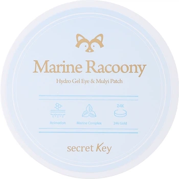 Гидрогелевые патчи для глаз Secret Key Marine Racoony Hydro-Gel Eye & Multi Patch 60шт (60шт) (798923-999635-2)