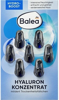 Зволожуючий гіалуроновий концентрат для шкіри обличчя - Balea Hyaluron 6шт (1126292-1502626-2)