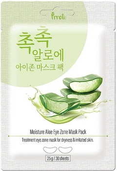 Тканевые патчи для зоны вокруг глаз - Prreti Moisture Aloe Eye Zone Mask Pack 30шт (1131148-1508722-2)