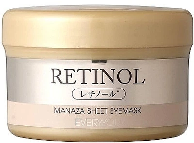 Патчи для глаз с ретинолом - Everyyou Retinol Manaza-Sheet Eyemask 120шт (1157723-1544772-2)