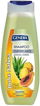 Укрепляющий шампунь для волос "Ананас и Папайя" - Genera Dolce Natura Shampoo 500ml (1305057-196382)