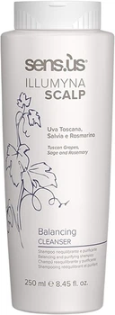 Балансирующий и очищающий шампунь для волос - Sensus Illumyna Scalp Balancing Cleanser Balancing and Purifying Shampoo 1000ml (1127040-1620181619-2)