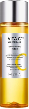Освітлюючий тонер із вітаміном С Missha Vita C Plus Brightening Toner 200ml (200ml) (889568-883670-2)