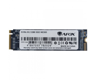 SSD 512Gb AFox ME300 M.2 2280 PCIe NVMe Gen 3x4 3D TLC NAND, Retail