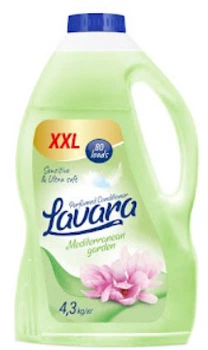 Кондиціонер-ополіскувач Lavara Mediterranean garden для тканин 4.3 л (4820191761698)
