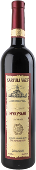 Вино Kartuli Vazi Мукузані червоне сухе 0.75 л (4860001680313_4860127040275)