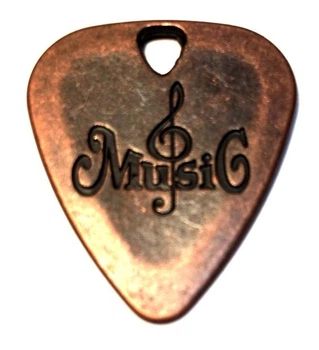 Медиатор металлический Avzhezh AGP Vintage Copper