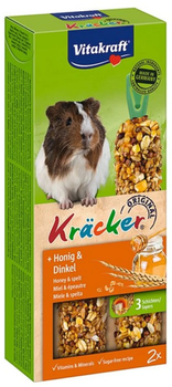 Крекер для морських свинок Vitakraft Kracker Honey Spelt Guinea pig 2 x 112 г (4008239251633)