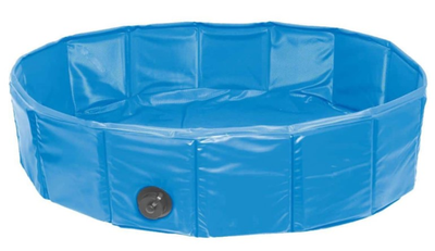 Басейн для собак Flamingo Doggy Splash Pool L 160 x 30 см Blue (5400585109269)