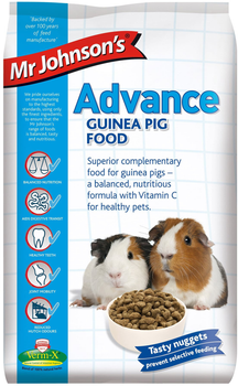 Karma dla świnek morskich Mr Johnson's Advance Guinea Pig Food 1.5 kg (5060033896976)