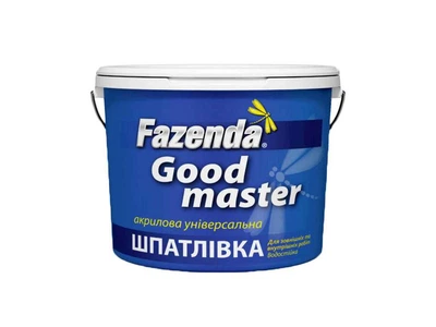 Шпаклівка 1,5кг Бiлий акрилова універсальна "Good