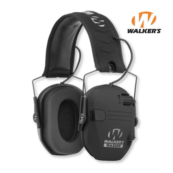 Наушники активные шумоподавляющие Walker's Razor Slim, FDE Black