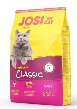 Сухой корм Josera JosiCat Sterilised Classic для стерилизованных кошек 0,65 кг
