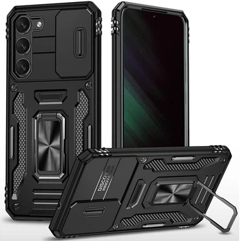 Чехол на Samsung Galaxy S21 FE / для самсунг галакси с21 фе ударопрочный (Черный) Black