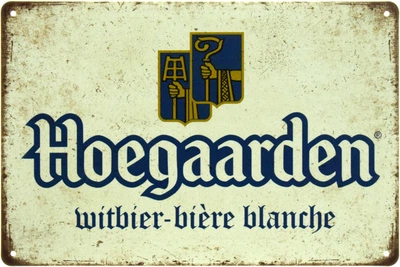 Металева табличка "Hoegaarden (Бельгійський Шарм)" (ms-104559)