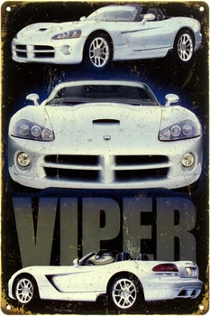Металева табличка "Dodge Viper" (ms-104434)