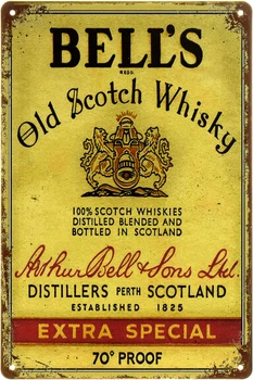 Металева табличка "Bell's Old Scotch Whisky (Extra Special)" (ms-104399)