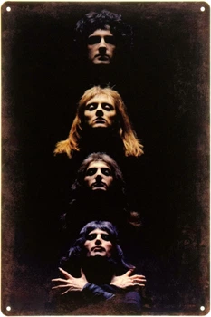 Металлическая табличка "Queen: Вертикальная Симфония" (ms-104428)