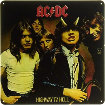Металева табличка "AC/DC – Highway To Hell" (ms-104656)